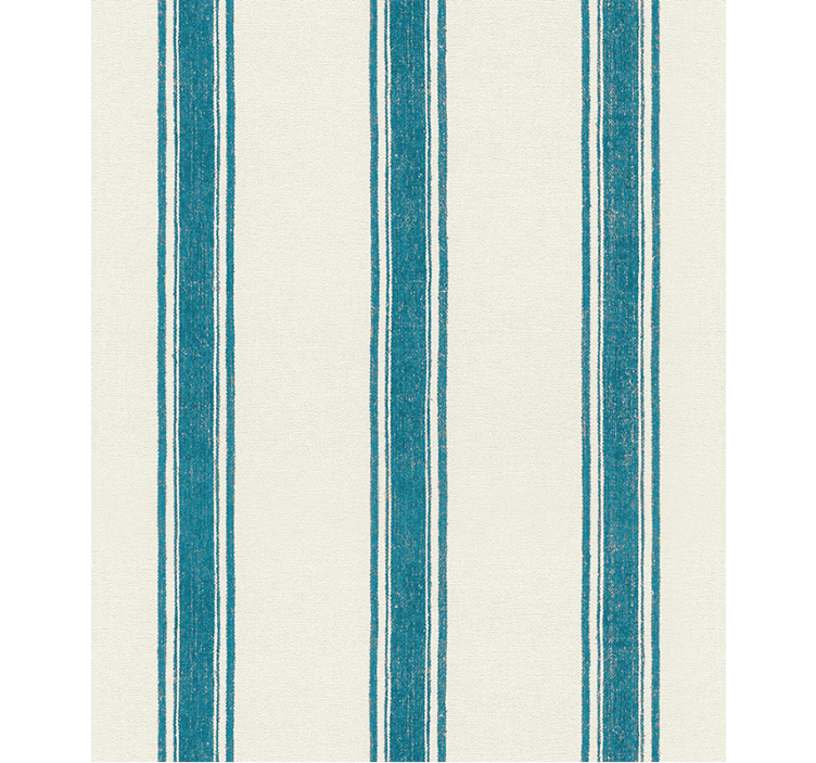 Cortina roller azul líneas verticales celestes - TenVinilo