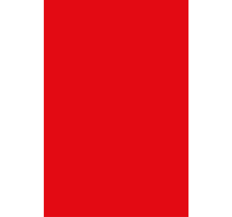 Cortina roller black out bloque rojo vibrante - TenVinilo