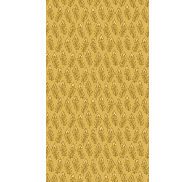 Cortina roller flores elegante motivo de follaje - TenVinilo