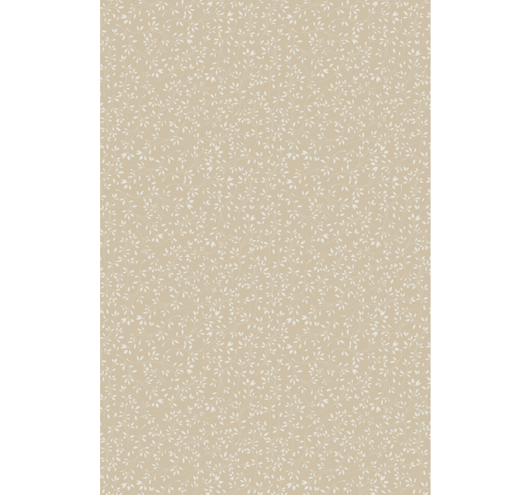 Cortina roller flores tema de hoja suave - TenVinilo