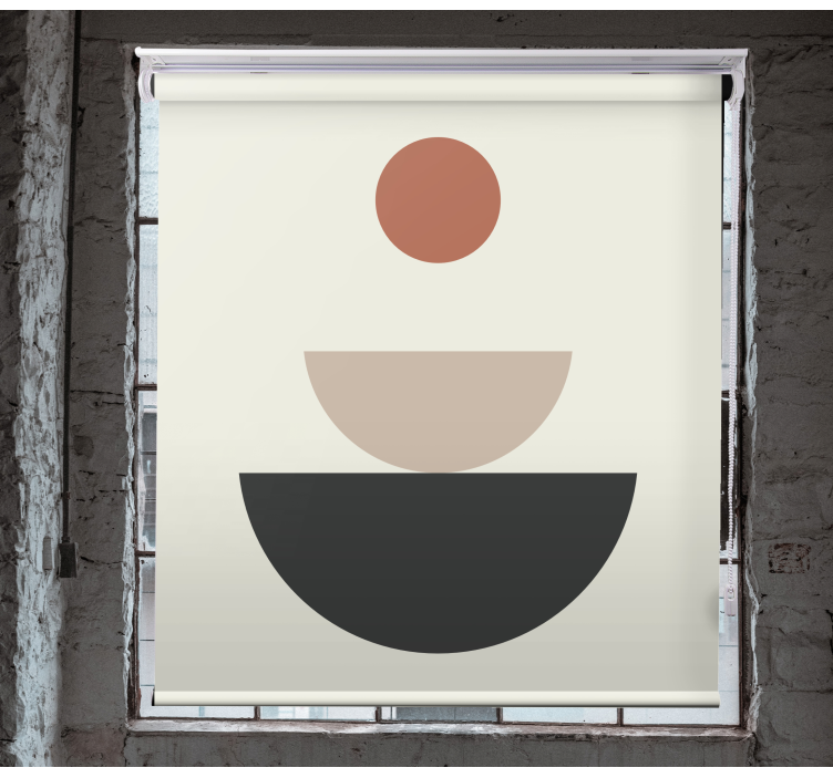 Estor dibujos Fuente arte geométrico abstracto - TenVinilo