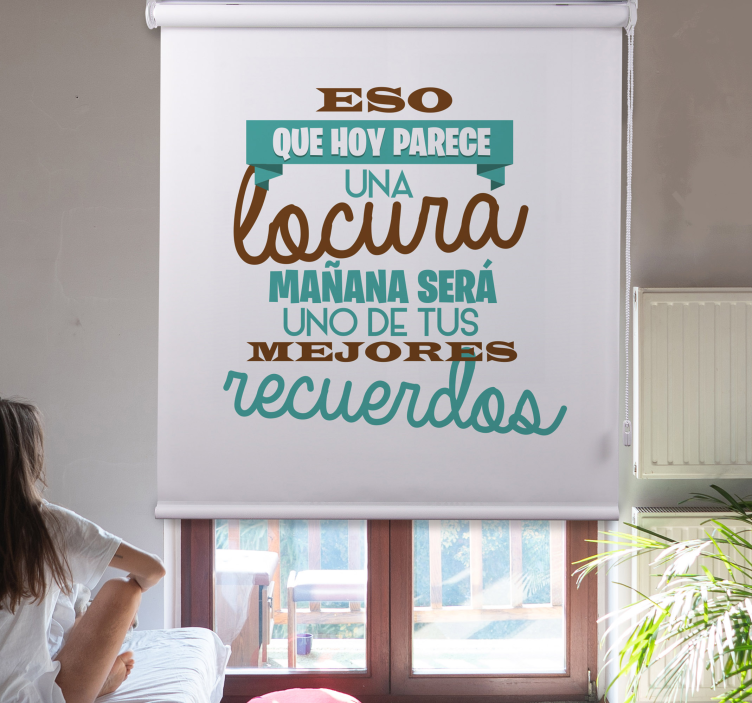 Estor frase locuras y recuerdos - TenVinilo