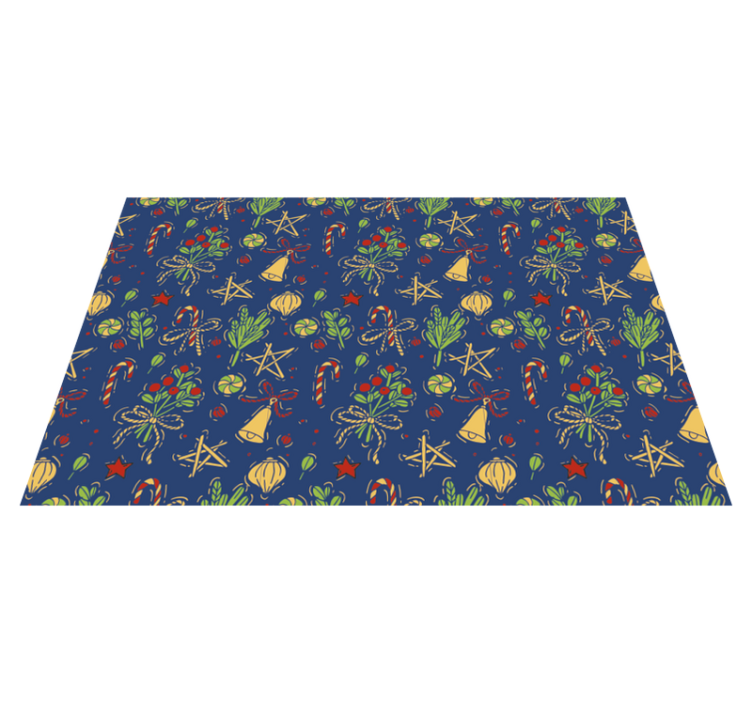 Manteles individuales navideños Dulces navideños - TenVinilo