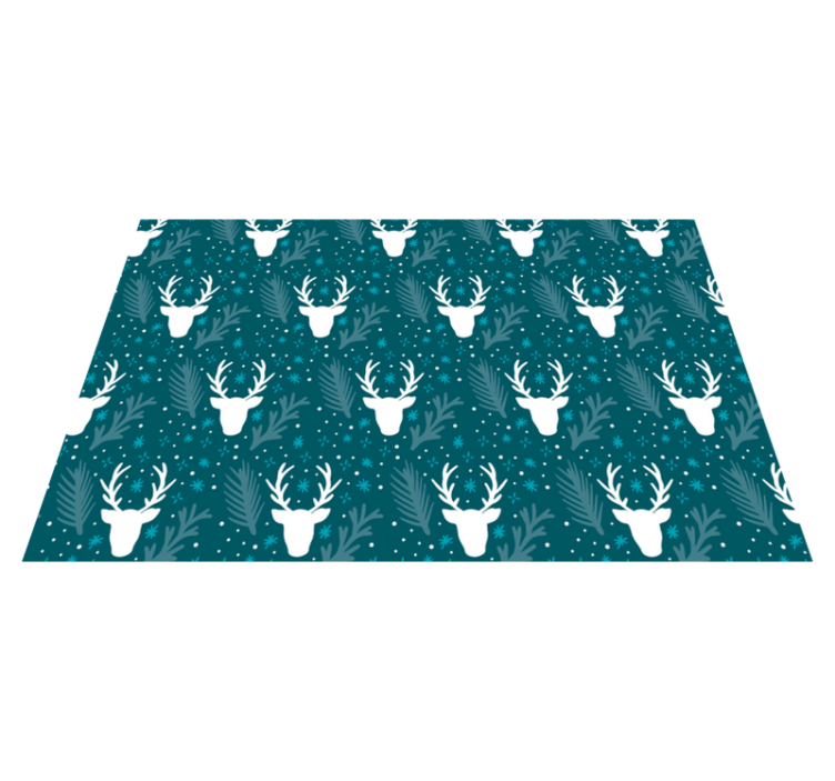 Individual para mesa navideño decoración elegante navideña - TenVinilo