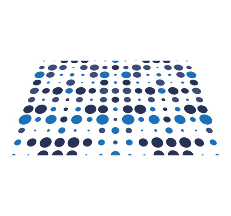 Individual para mesa patrón superficie circular - TenVinilo