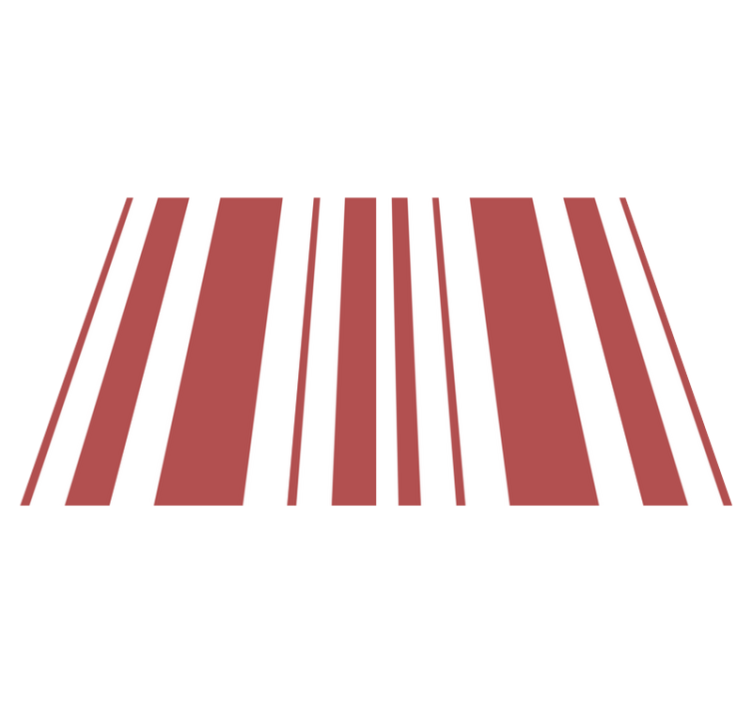 Individual para mesa patrón rayas de color - TenVinilo