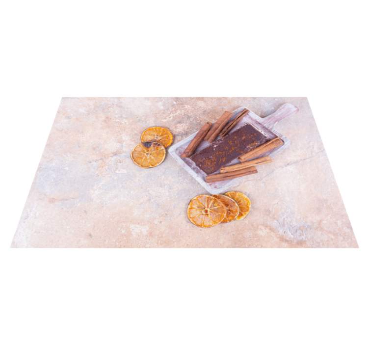 Individual para mesa infantil uvas y especias - TenVinilo