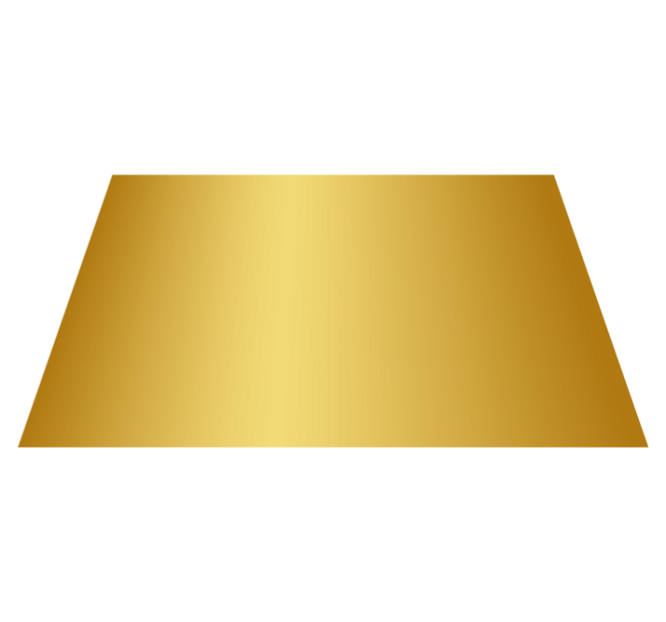 Individual mesa moderno superficie dorada degradada - TenVinilo