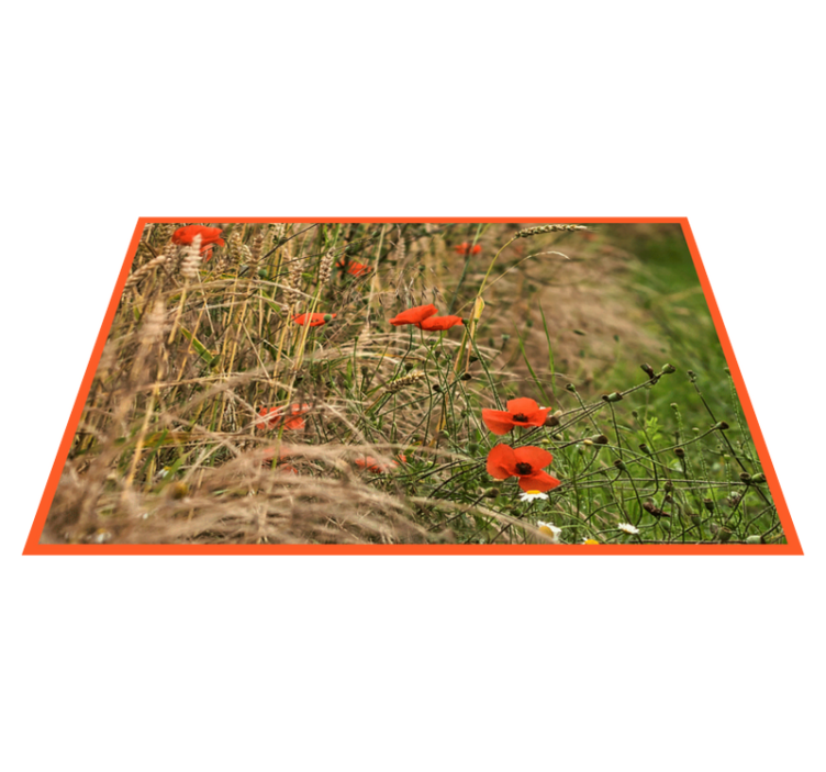 Individual para mesa infantil arreglo de comida divertido - TenVinilo