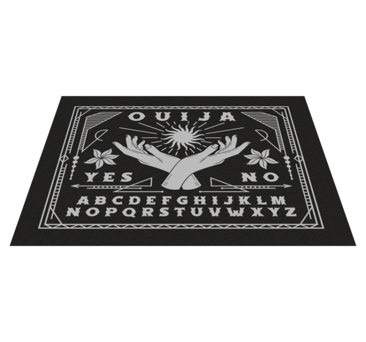 Individual para mesa frases manos de ouija - TenVinilo