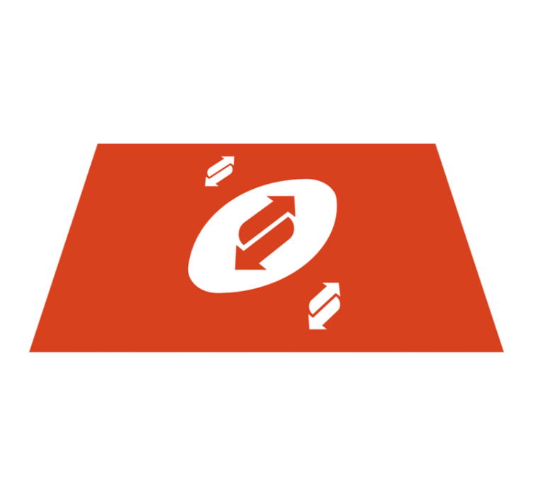 Individual para mesa original patrón de flechas dinámicas - TenVinilo