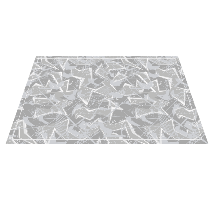 Individual para mesa patrón formas geométricas abstractas - TenVinilo