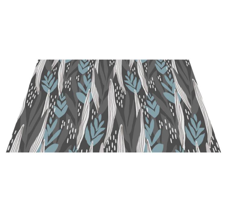 Individual para mesa patrón hoja texturizada - TenVinilo