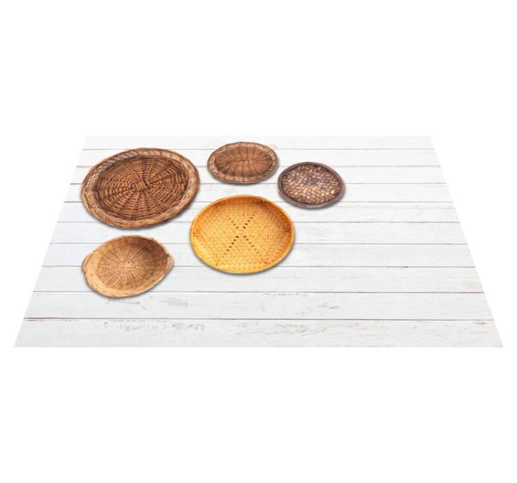 Mantel individual patrón vinilo pared "boho" - TenVinilo