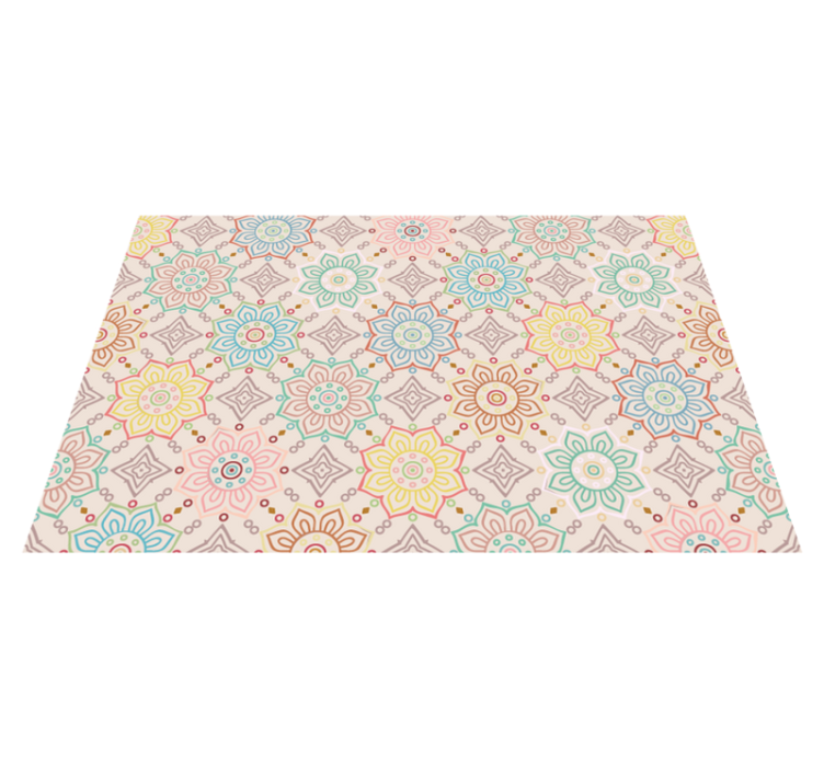 Individual para mesa original estampado botánico vivo - TenVinilo