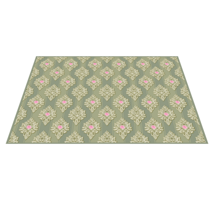 Individual para mesa elegante motivo floral gracia - TenVinilo