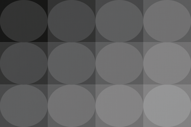 Individual para mesa patrón diseño circular sutil - TenVinilo