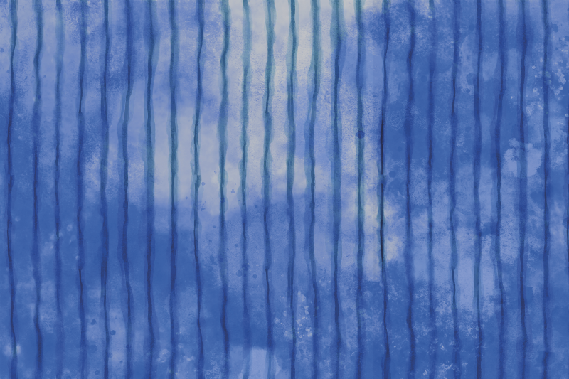 Individual para mesa patrón rayas azules - TenVinilo