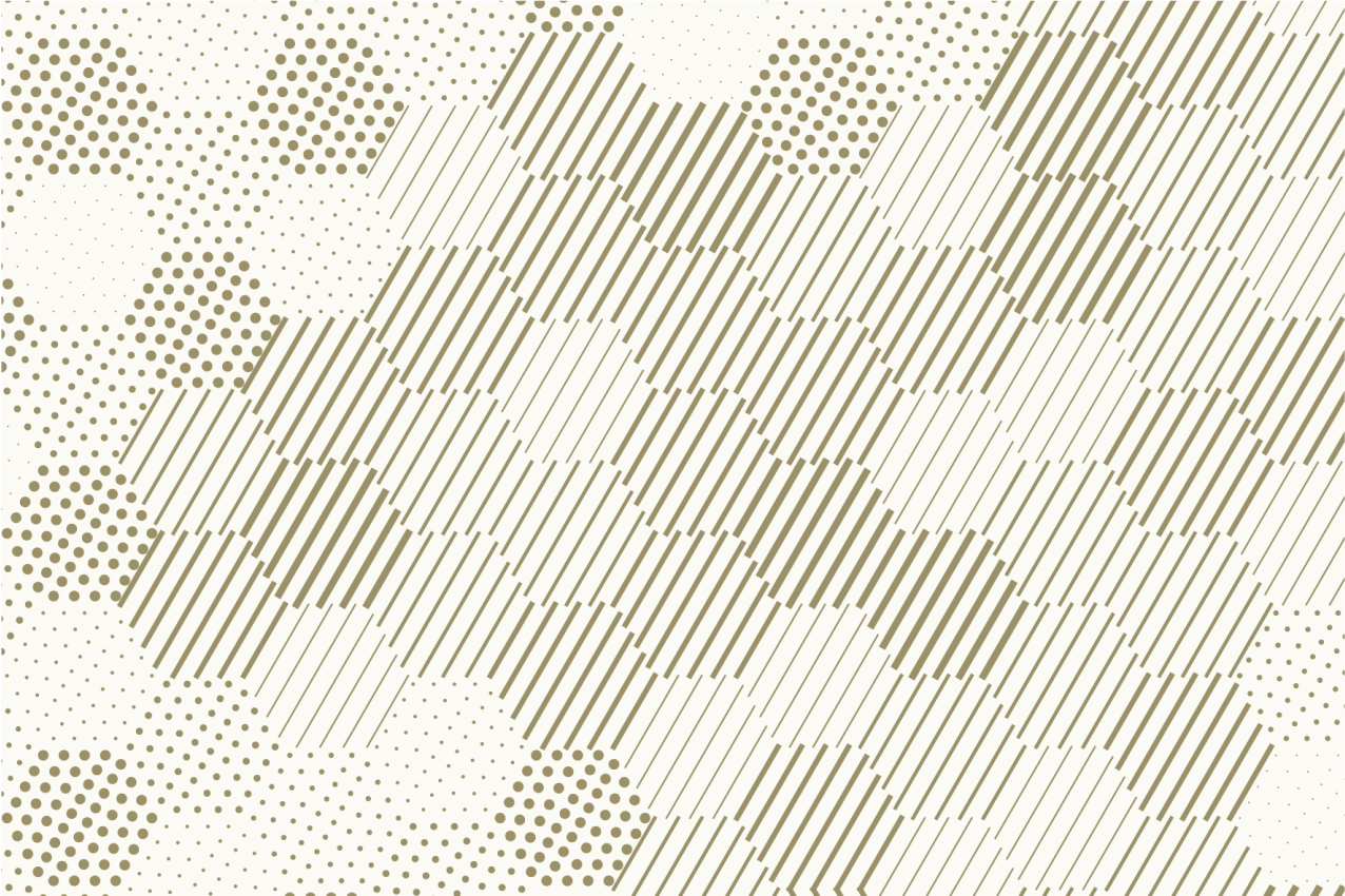 Individual para mesa patrón diseño geométrico elegante - TenVinilo