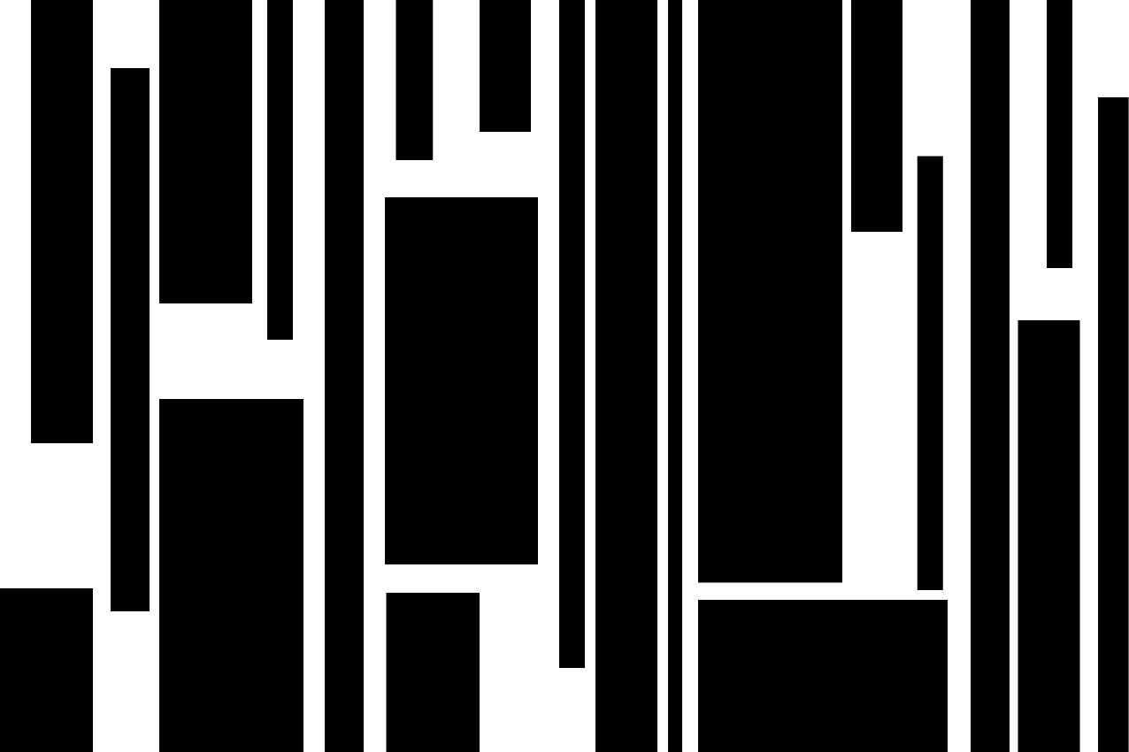 Individual mesa moderno diseño geométrico - TenVinilo