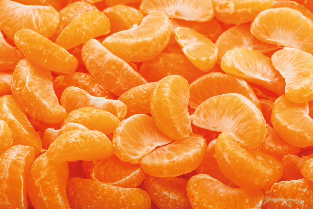 Individual mesa casa composición de frutas cítricas - TenVinilo