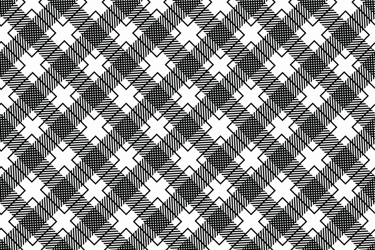 Individual para mesa patrón textura geométrica - TenVinilo