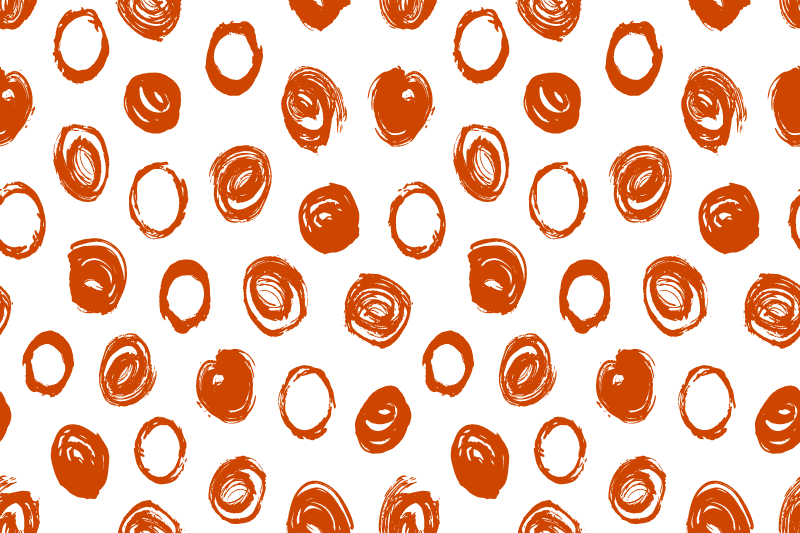 Individual para mesa patrón pinceladas circulares - TenVinilo