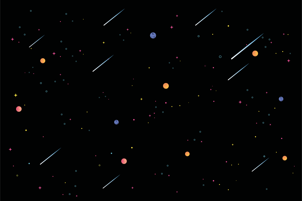 Individual para mesa infantil comida infantil espacial - TenVinilo