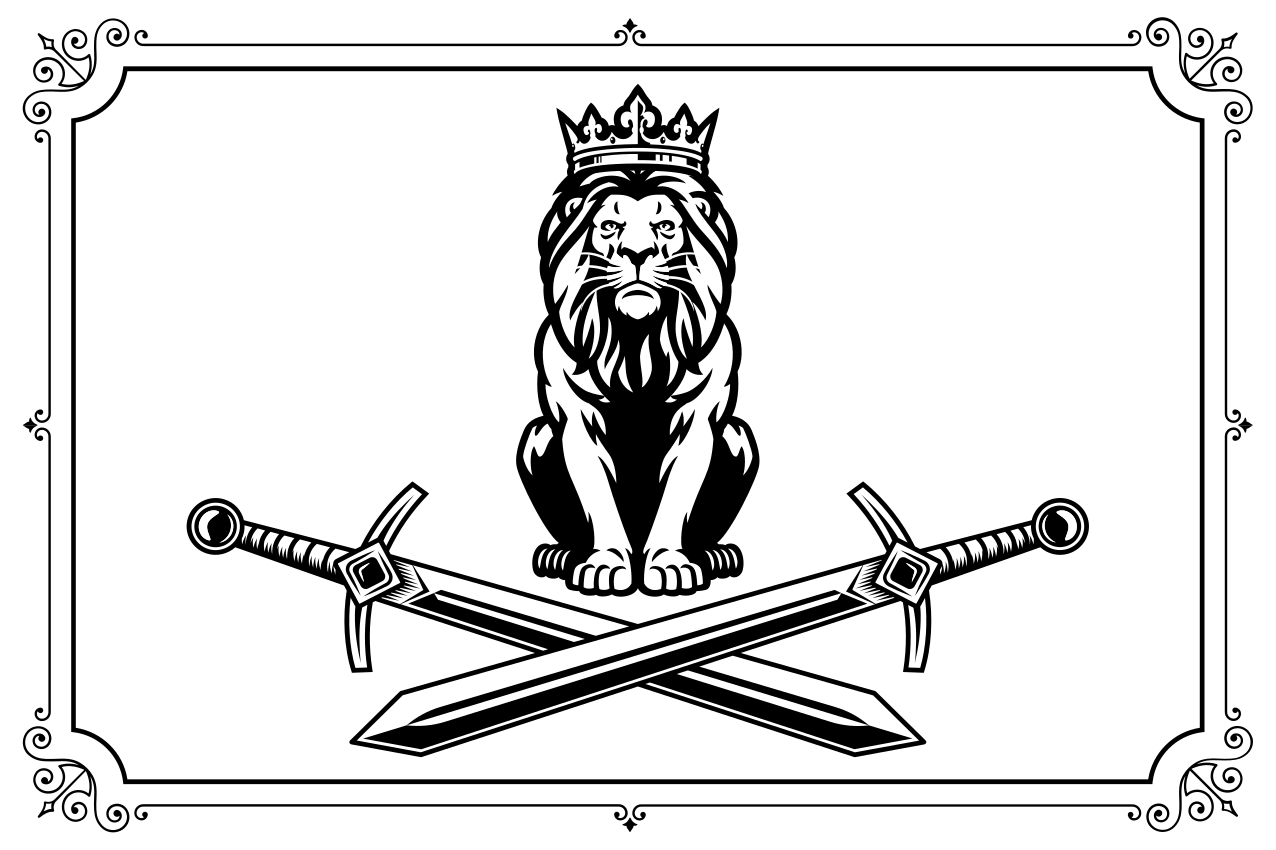 Individual para mesa original emblema del rey león - TenVinilo