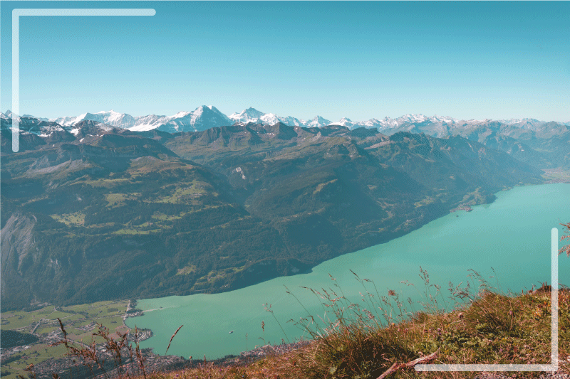 Individual para mesa original montañas nevadas - TenVinilo