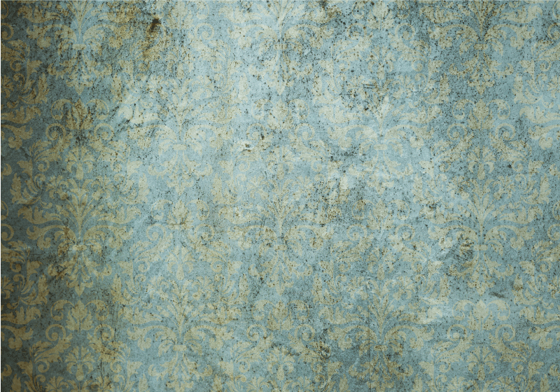 Individual para mesa patrón motivo vintage elegante - TenVinilo