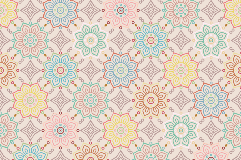 Individual para mesa original estampado botánico vivo - TenVinilo