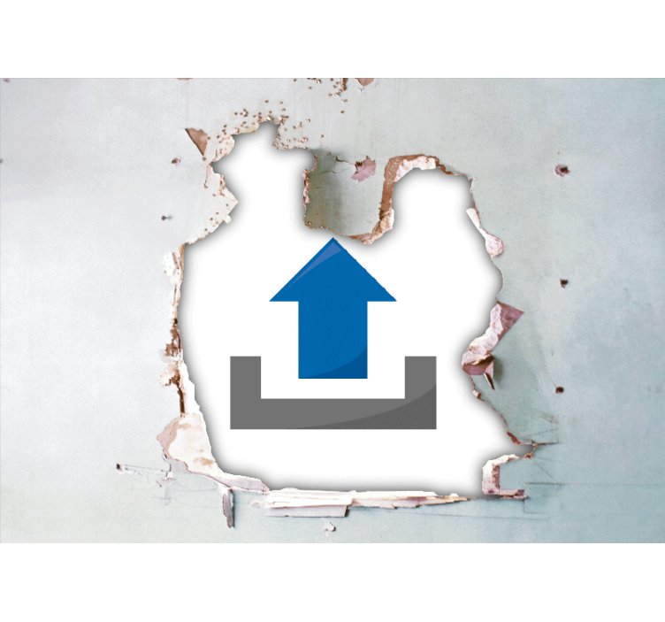 Mural de montañas vista impresionante del lago - TenVinilo