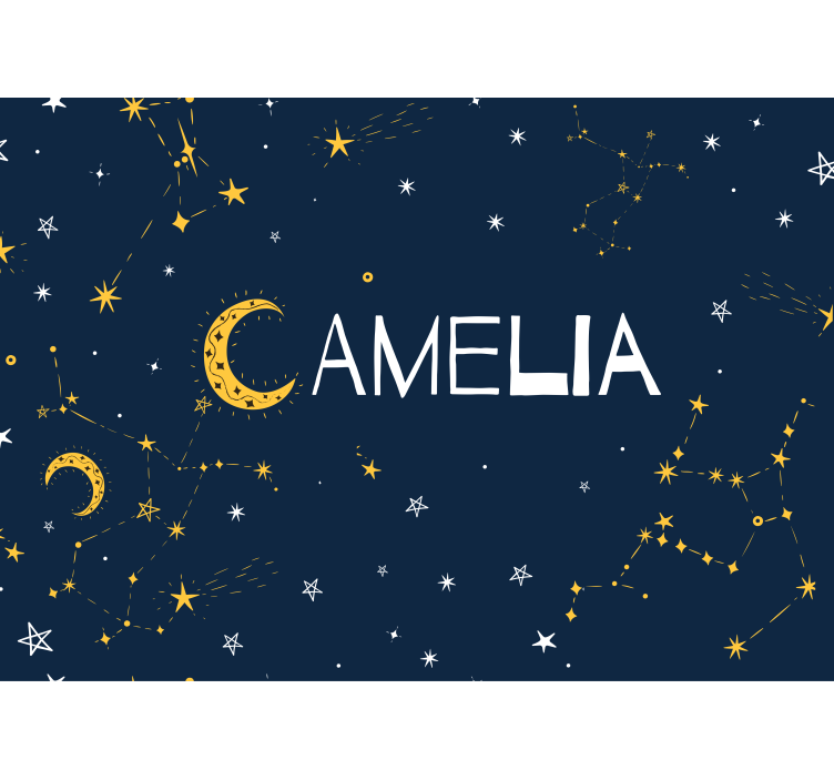 Mural del espacio noche estrellada cósmica - TenVinilo