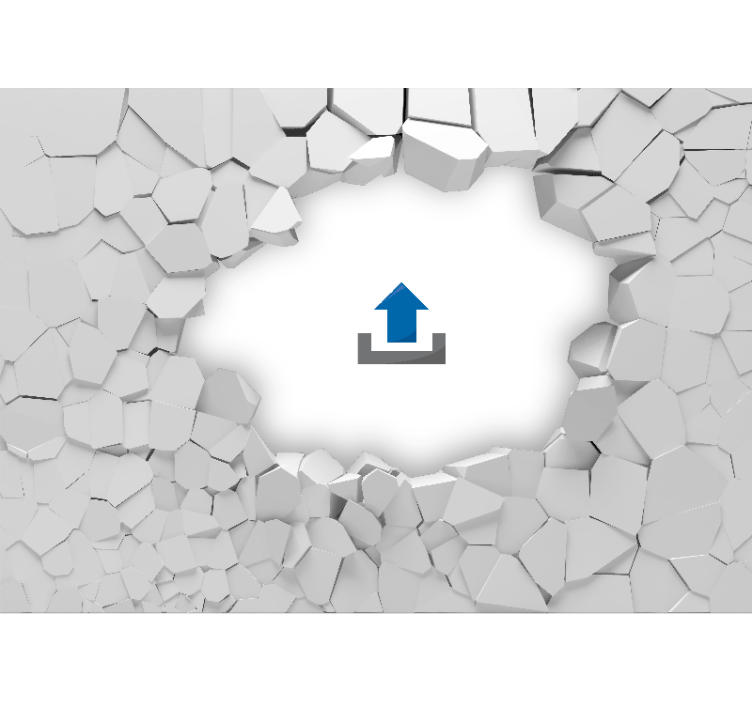 Mural de vehículos tiburón rompiendo la superficie - TenVinilo