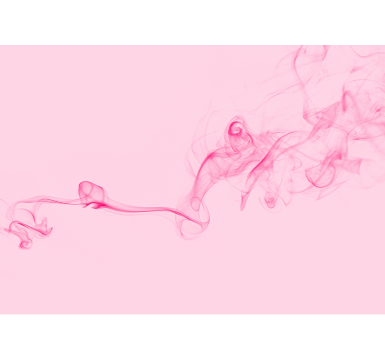 Mural abstracto bruma de rosa - TenVinilo