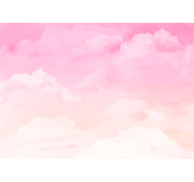 Mural de textura patrones de nubes suaves - TenVinilo