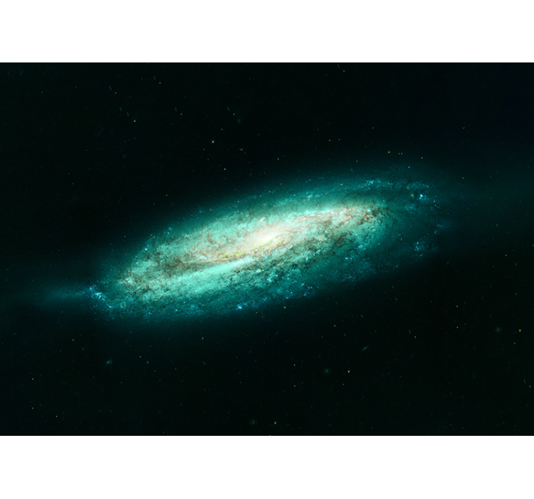 Mural del espacio formación espiral galáctica - TenVinilo