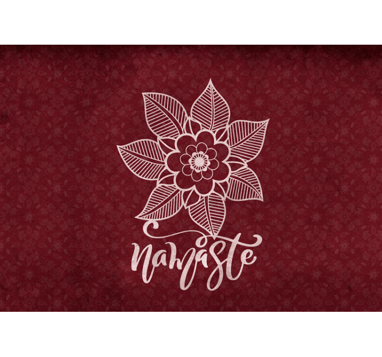 Mural de flores composición botánica elaborada - TenVinilo