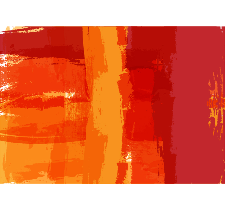 Mural abstracto pinceladas vibrantes - TenVinilo