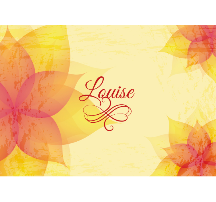 Mural de flores arreglo botánico sofisticado - TenVinilo