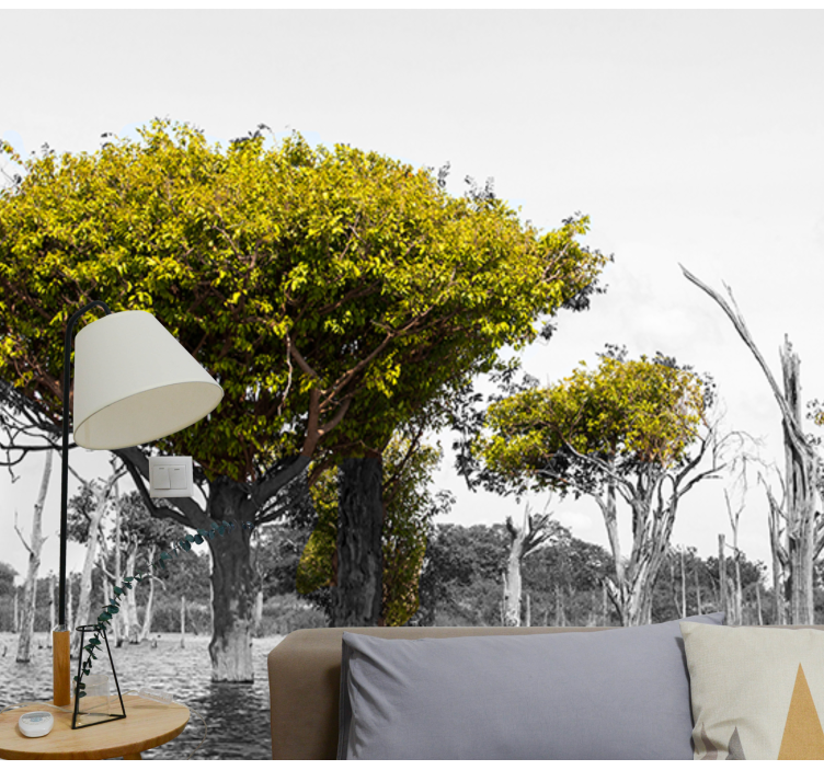 Fotomural de bosque Pureza amazónica - TenVinilo