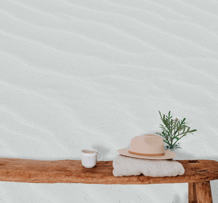 Mural de naturaleza arena y vegetación - TenVinilo