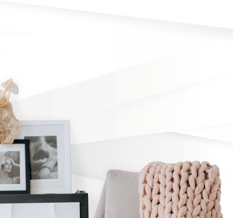 Mural de textura formas geométricas superpuestas - TenVinilo