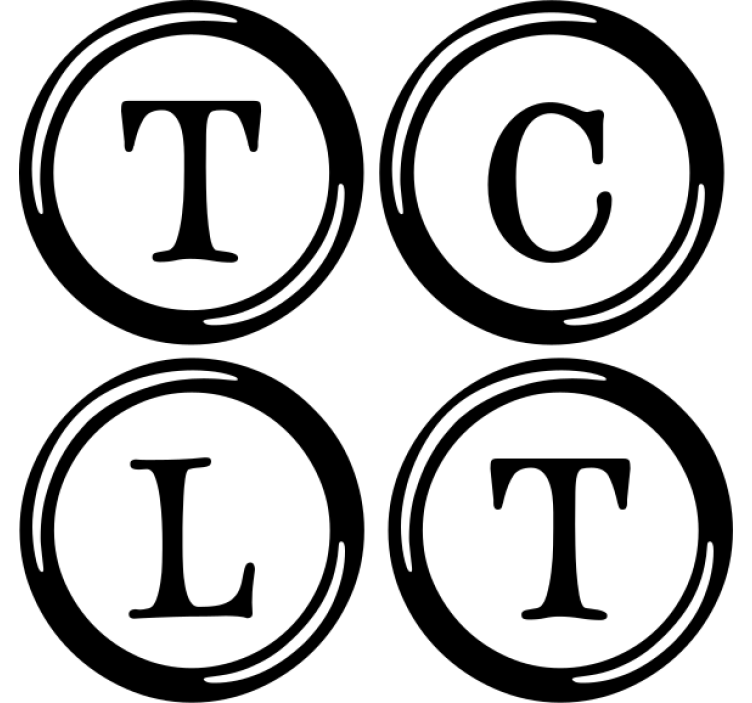 Posavasos personalizable monograma iniciales t, c, l - TenVinilo