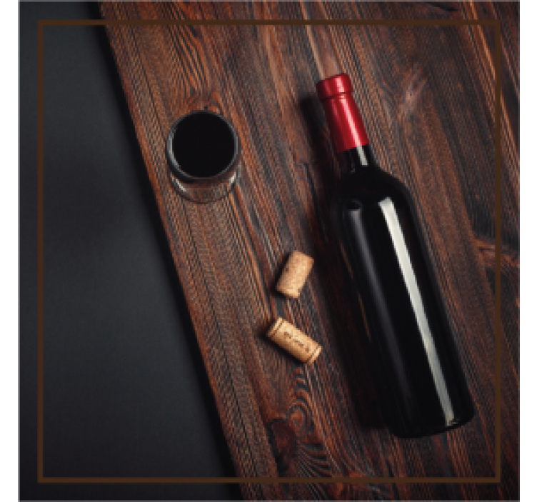 Posavasos cerveza tapones de botella de vino - TenVinilo