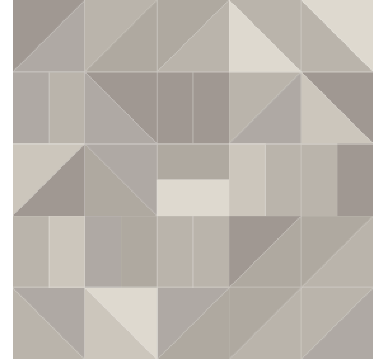 Posavasos motivo triangular geométrico - TenVinilo