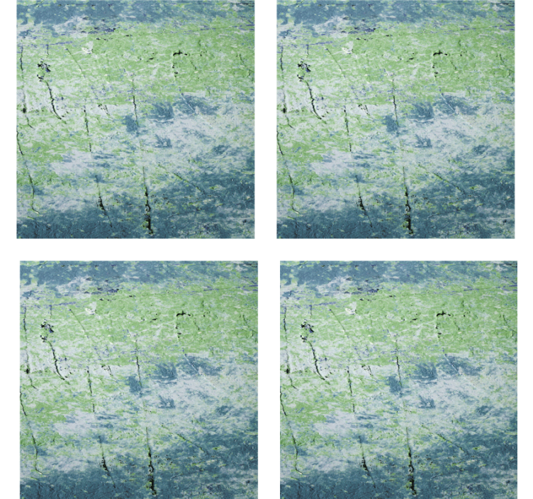 Posavasos cerveza superficie verde texturizada - TenVinilo