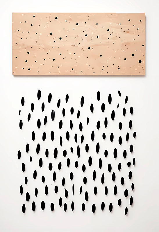 Poster abstracto arte indescriptible - TenVinilo