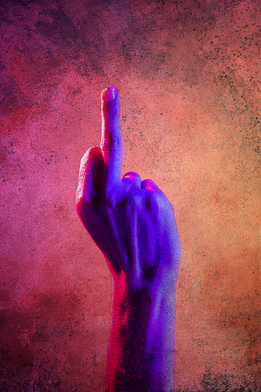 Poster habitación juvenil f*ck you juvenil - TenVinilo